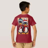 Fierce Penguin Samurai T - Shirt - (Schwarz voll)