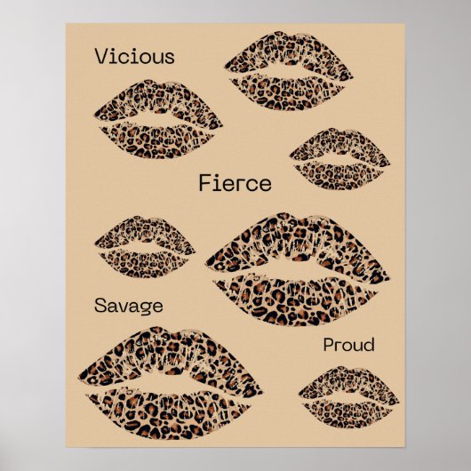 Fierce Poster (Vorne)