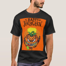 Fierce Pumpkin Face - Bold Halloween Design