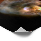 Fierce Red Dragon Poster (Ecke)