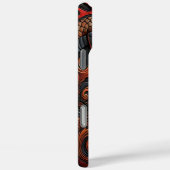 Fierce Red Dragon Relief Art Case-Mate iPhone Hülle (Rückseite / Rechts)