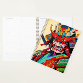 Fierce Samurai Warrior - farbenfrohe japanische Bu Planer (Anzeige)
