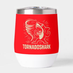 Fierce shark tornado art design for viral