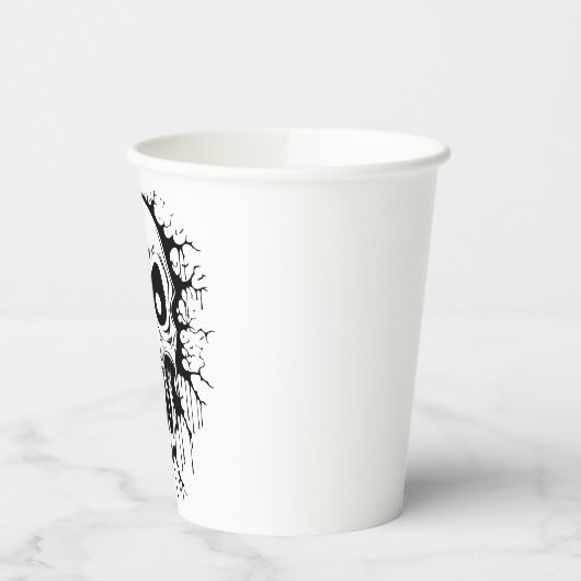 Fierce Skull Cup Pappbecher (Links)