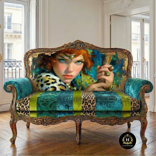 Fierce Stamm Krieger Dekoupage Seidenpapier