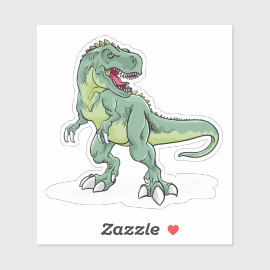 Fierce T-Rex Aufkleber (Blatt)