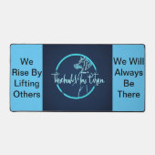 Fierce 'Technology is the Best Friend' Art Colle Schreibtischunterlage (Vorderseite)