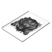 Fierce Tiger Durchbruch: Bold & Wild Notizblock (Linke Seite)