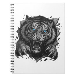 Fierce Tiger Durchbruch: Bold & Wild Notizblock
