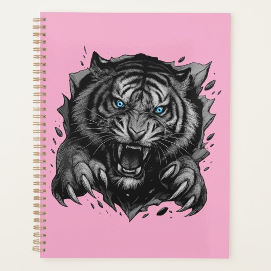 Fierce Tiger Durchbruch: Bold & Wild Planer (Vorderseite)