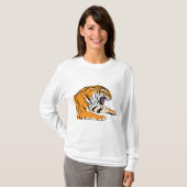Fierce Tiger Grafisches T-Shirt"Shirt T-Shirt (Vorne ganz)