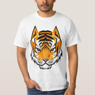 Fierce Tiger Grafisches T-Shirt"Shirt T-Shirt