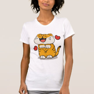 Fierce Tiger Grafisches T-Shirt"Shirt T-Shirt