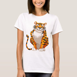 Fierce Tiger Grafisches T-Shirt"Shirt T-Shirt