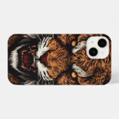 Fierce Tiger iPhone Cover - Roaring Protection for iPhone Hülle (Rückseite (Horizontal))