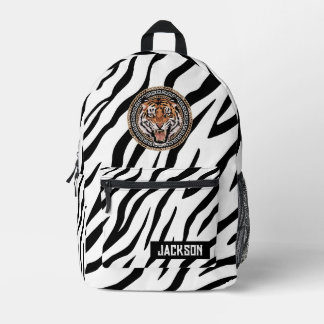Fierce Tiger Luxury Bedruckter Rucksack