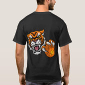 Fierce Tiger Roar - Wild Spirit Collection T-Shirt (Rückseite)