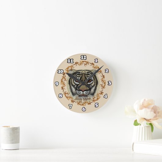 Fierce Tiger Uhr (Zuhause)