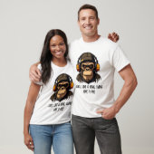 Fierce und Funky Ape Designs - Kunst mit Höflichke T-Shirt (Unisex)