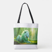 Fierce und Mode: Die Löwentasche Tasche (Rückseite)