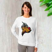 Fierce Viking Warrior Head Northelm und Bart T-Shirt