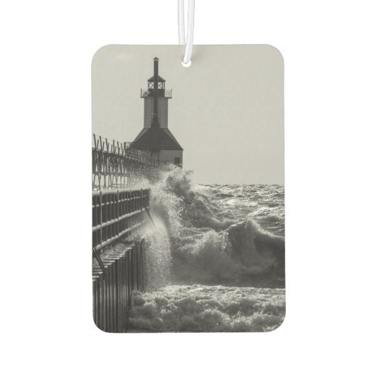 Fierce Waves bei St Joseph Grayscale Autolufterfrischer (Rückseite)