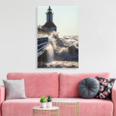 Fierce Waves bei St Joseph Leinwanddruck (Insitu (Wohnzimmer))