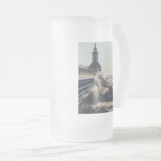 Fierce Waves bei St Joseph Mattglas Bierglas (VorderseiteRechts)