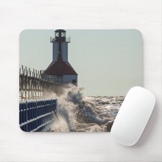 Fierce Waves bei St Joseph Mousepad (Mit Mouse)
