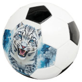 Fierce White Leopard Fußball (Dreiviertel)