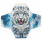 Fierce White Leopard Fußball (Flach)