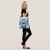 Fierce White Leopard Tasche (Am Model)
