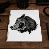 Fierce Wolf Head Bold Wild Animal Planer