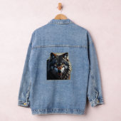 Fierce Wolf – Symbol of Strength and Freedom Jeansjacke (Hangar)