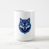 Fierce Wolf – Symbol of Strength and Freedom Kaffeetasse (Mittel)