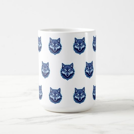 Fierce Wolf – Symbol of Strength and Freedom Kaffeetasse (Mittel)