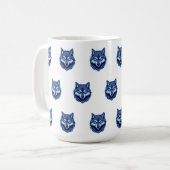 Fierce Wolf – Symbol of Strength and Freedom Kaffeetasse (Vorderseite Links)