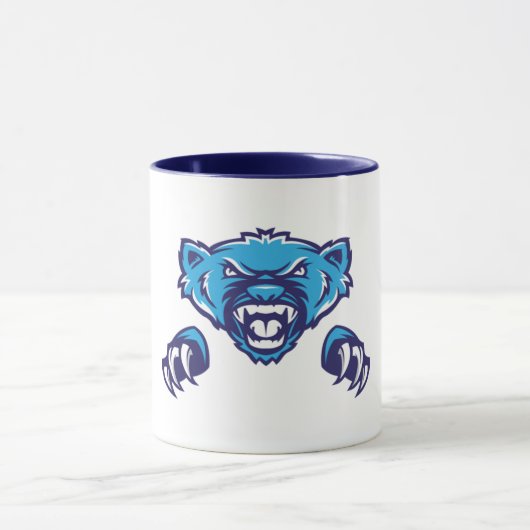Fierce Wolverine - kühne und aggressive Wolverine Tasse (Zentrum)
