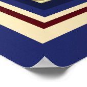 Fiercely Patriotic Eagle Poster (Ecke)