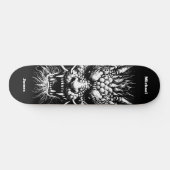 Fiercer Drache Personalisiert Skateboard (Horizontal)