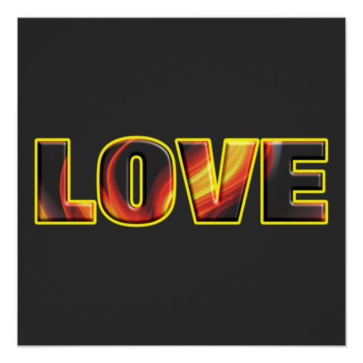 FIERE LIEBE POSTER (Vorderseite)