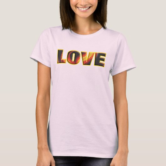 FIERE LIEBE T-Shirt (Vorderseite)