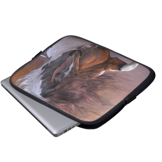 Fiereza Laptop-Hülse Laptopschutzhülle (Vorne Knopf)