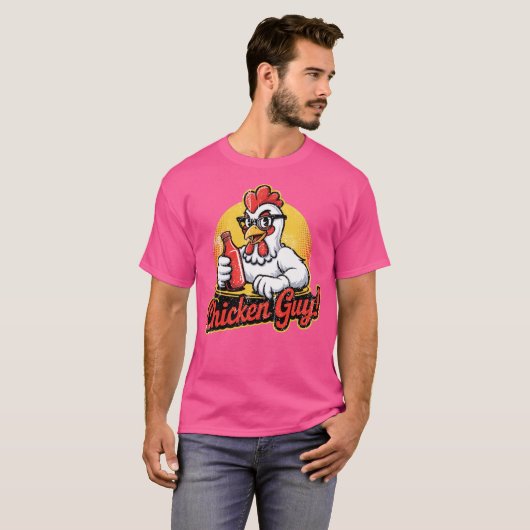 Fieri Chicken Typ T-Shirt (Vorne ganz)