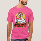 Fieri Chicken Typ T-Shirt (Vorderseite)