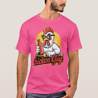 Fieri Hühnchen-Typ T-Shirt