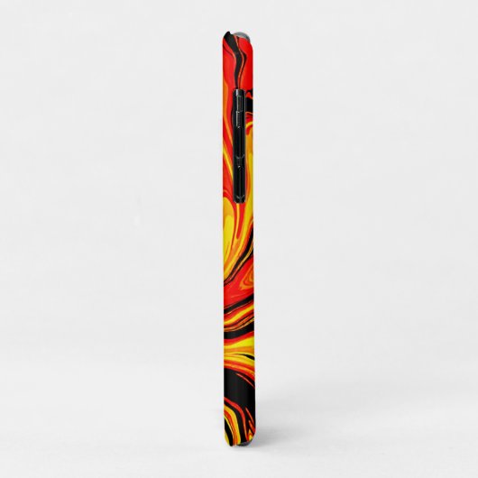 Fiery Abstract Swirls of Emotion Case-Mate iPhone Hülle (Hinten/Links)
