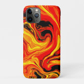 Fiery Abstract Swirls of Emotion Case-Mate iPhone Hülle (Rückseite)