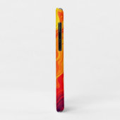 Fiery Abstrakt Flow Art Case-Mate iPhone Hülle (Hinten/Links)
