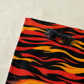 Fiery Abstrakt Pattern Strandtuch (Beispiel)
